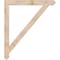 Ekena Millwork Traditional Arts & Crafts Smooth Bracket, Douglas Fir, 3 1/2"W x 38"D x 44"H BKT04X38X44TRA03SDF - alternate 3